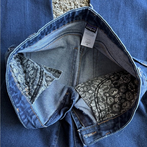 Women’s Patagonia Straight Leg Jeans Sz 28 X 30 - Picture 3 of 9